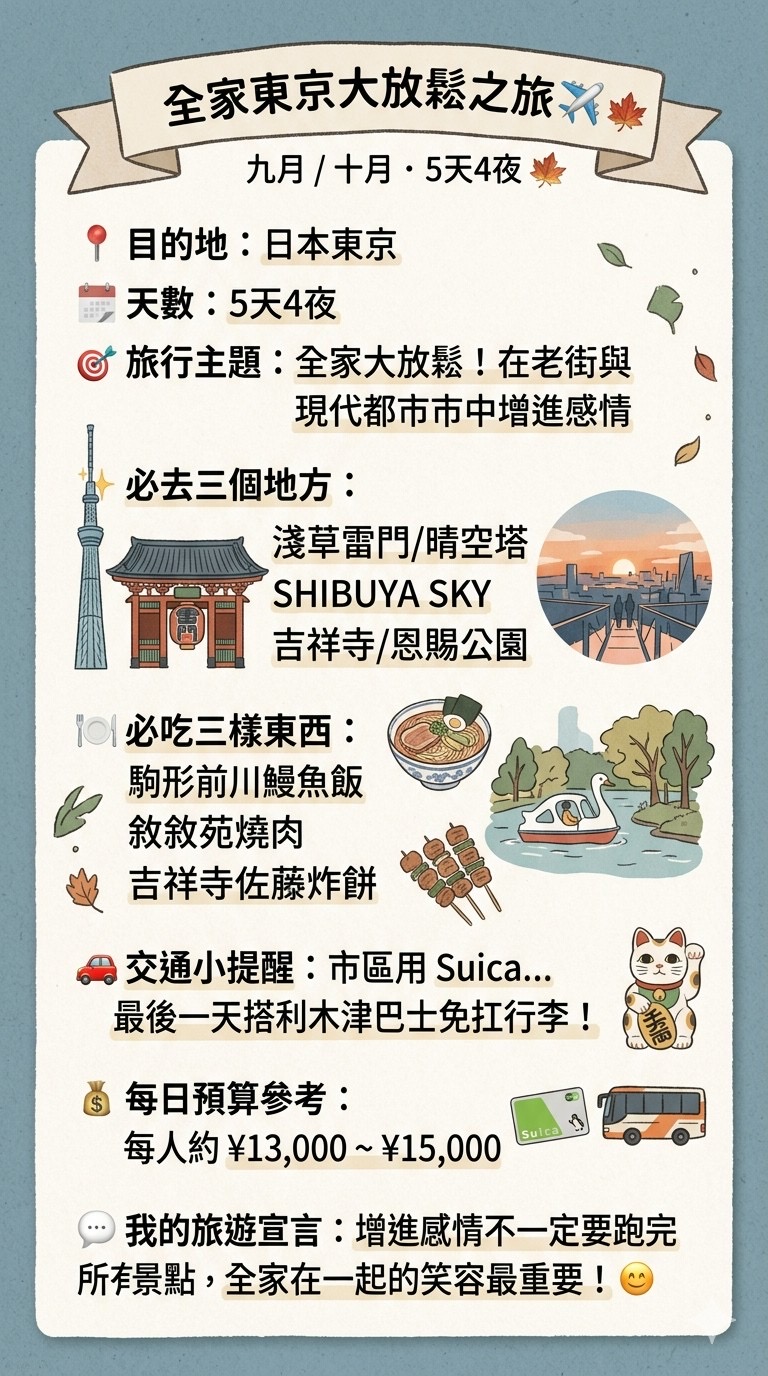 東京旅遊手卡