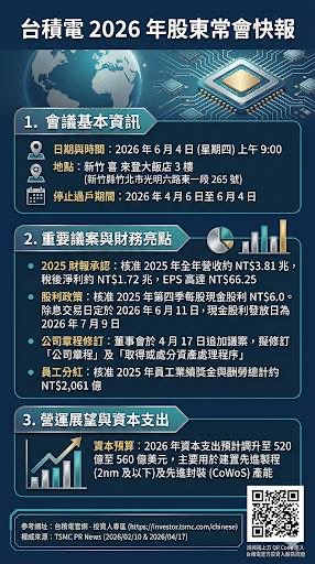 台積電股東會圖卡